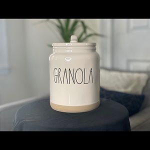 Rae Dunn Granola Jar with Lid